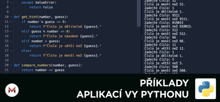 Příklady aplikací v Pythonu